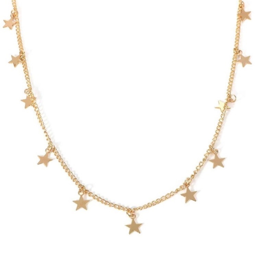 Gold Star Necklace - Picture 3 of 7